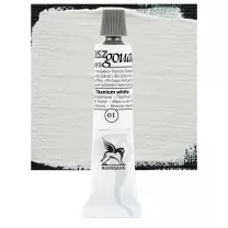 Gwasz Renesans 20 ml 01 Biel Tytanowa