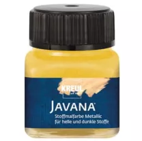 Farba Do Tkanin Javana Fabric Paint Metallic 20 ml 92417 Gold
