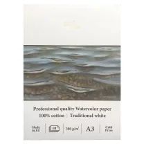 Blok SMLT Art Professional Watercolor 300 gsm 10 ark. Brzeg A3 3AS-10(300)/PRO