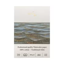 Blok SMLT Art Professional Watercolor 300 gsm 10 ark. Brzeg A4 AS-10(300)/PRO/FSC