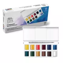 Farby Akwarelowe Winsor & Newton Cotman 12 Half Pan Sketchers Pocket Box 0390640