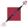 Pisak Kuretake Kurecolor Fine & Brush For Manga 268 Deep Red