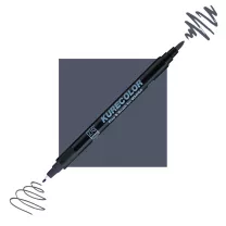 Pisak Kuretake Kurecolor Fine & Brush For Manga 828 Gray Brown