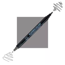 Pisak Kuretake Kurecolor Fine & Brush For Manga C.07 Cool Gray 7