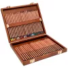 Kredki Derwent Lightfast 48 set Wooden Box 2305692