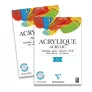 Blok do Akryli Clairefontaine Acrylic 360 gsm 10 ark. A3 96309C