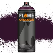 Farba Akrylowa Matowa W Sprayu Molotow Flame Orange 400 ml 318 Trafic Purple Dark