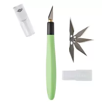 Skalpel Wedo Hobby Knife Comfortline 5 Zapasowych Ostrzy 90051