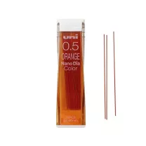 Kolorowe Wkłady Do Ołówków Automatycznych Uni Nano Dia Color 0,5 mm Orange U05202NDC.4