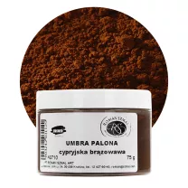 Pigment Kremer 75 g 40710 Umbra Palona Cypryjska Brązowa