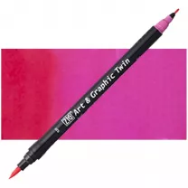 Pisak Kuretake Art & Graphic Twin 020 Pink