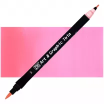 Pisak Kuretake Art & Graphic Twin 021 Light Pink
