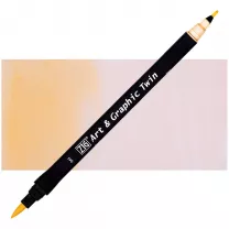 Pisak Kuretake Art & Graphic Twin 043 Natural Beige
