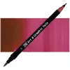 Pisak Kuretake Art & Graphic Twin 260 Deep Red