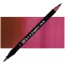 Pisak Kuretake Art & Graphic Twin 260 Deep Red