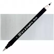 Pisak Kuretake Art & Graphic Twin 800 Cool Grey 1