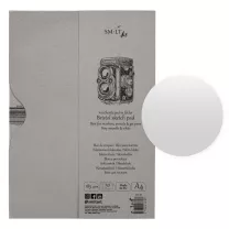 Blok SMLT Art Bristol Sketch Smooth 185 gsm 50 ark. Aparat A4 Teczka EA-50
