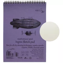 Blok do Pasteli Smlt Art Ingres Sketch 130 gsm Sterowiec A4 Spirala EB-30TS/INGRES