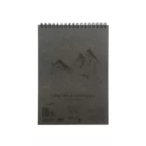 Blok SMLT Art Calligraphy & Lettering 100 gsm 50 ark. G&oacute;ry A5 Spirala 5KB-50TS