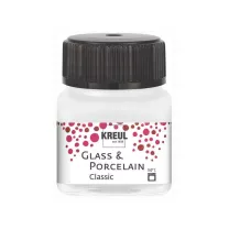 Farba do Szkła i Ceramiki Kreul Glass & Porcelain Classic 20 ml 16200 Cream White