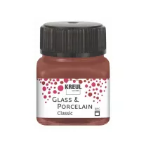 Farba do Szkła i Ceramiki Kreul Glass & Porcelain Classic 20 ml 16229 Cognac