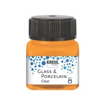 Farba do Szkła i Porcelany Kreul Glass & Porcelain Clear 20 ml 16292 Orange