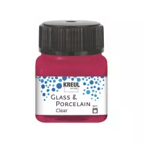 Farba do Szkła i Porcelany Kreul Glass & Porcelain Clear 20 ml 16293 Wine Red