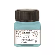 Farba do Szkła i Ceramiki Kreul Glass & Porcelain Chalky 20 ml 16638 Ice Mint