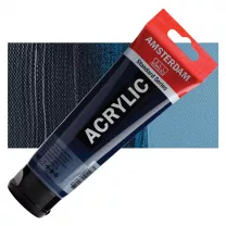 Farba Akrylowa Talens Amsterdam Standard Series 120 ml 566 Prussian Blue Phthalo