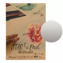 Blok do Akwareli SMLT Art Start Pad Watercolor 240 gsm 20 ark. A4 AS-20(240)FSC