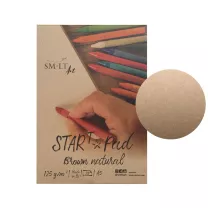 Blok SMLT Art Start Pad Natural Brown 120 gsm 20 ark. A5 5ES-20(120)NTB/FSC