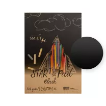 Blok SMLT Art Start Pad Black 120 gsm 20 ark. A5 5PS-20/BLACK/FSC