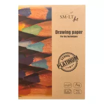 Teczka z Papierem Smlt Art School Platinium Drawing Paper 150 gsm 20 ark. A4 PS20150