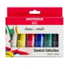 Farby Akrylowe Talens Amsterdam 6 x 20 ml General Selection&nbsp;17820406