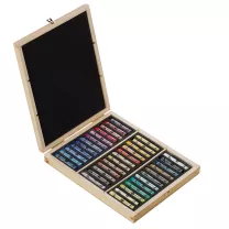 Pastele Sennelier A L`ecu 36 Assorted Colours Wooden Box N132105
