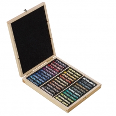 Pastele Sennelier A L`ecu 36 Assorted Colours Wooden Box N132105