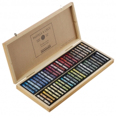 Pastele Sennelier A L`ecu 50 Assorted Colours Wooden Box N132124
