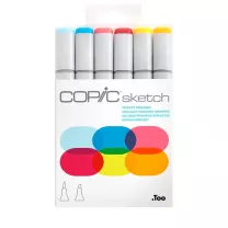 Markery Copic Sketch 6 Perfect Primaries 21075661