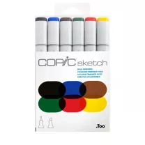 Markery Copic Sketch 6 Bold Primaries 21075662