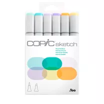 Markery Copic Sketch 6 Pale Pastels 21075667