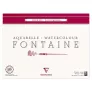 Blok Do Akwareli Clairefontaine Fontaine Cold Pressed 300 gsm 36 x 48 cm 25 ark. 96416C