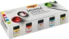 Zestaw Farb Do Tkanin Z Pędzlem Javana Fabric Paint For Light Trend Set 6  90599