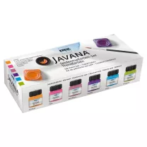 Komplet farb Do Jedwabiu Kreul Javana Silk Paint  6 kolor&oacute;w Trend 81800