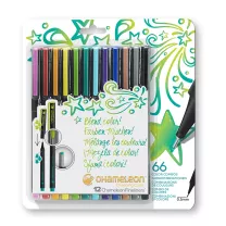 Cienkopisy Chameleon Fineliners 12 Bright Colors Fl1201UK