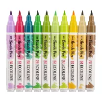 Pisaki Talens Ecoline Brushpen 10 Botanic 11509804
