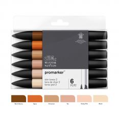 Promarker Winsor & Newton 6 Skin Tones Set 2 0290115