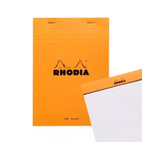 Blok Rhodia Basics N°16 80 Gsm 80 Ark. A5 Blank Orange 16000