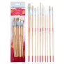 Pędzle Do Akrylu I Oleju Talens Art Creation 10 x Hog Bristle Set 9099212M