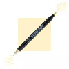 Pisak Kuretake Kurecolor Fine & Brush For Manga 421 Cream Yellow