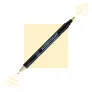 Pisak Kuretake Kurecolor Fine & Brush For Manga 421 Cream Yellow